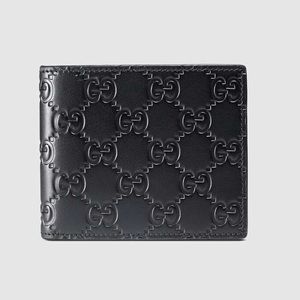 GUCCI Signature Bi-Fold Wallet (Authentic)